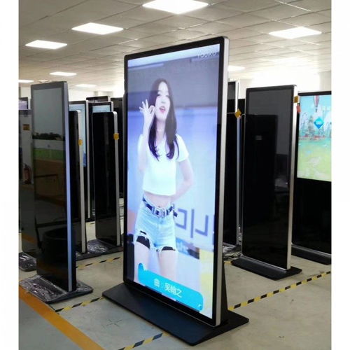 98寸落地式4K高清多媒体液晶广告机 重塑机场数字标牌的视觉新标杆